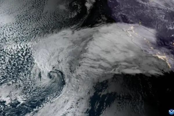 The storm system affecting California through Tuesday | NOAA AND CIRA